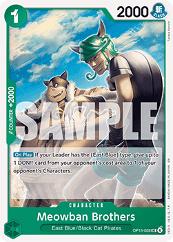 Meowban Brothers (OP15-028) - Adventure on Kami’s Island (Uncommon) [OP15-028] - Cards Beyond