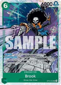 Brook (OP15-032) (V.1) - Adventure on Kami’s Island (Super Rare) [OP15-032] - Cards Beyond