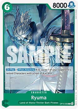 Ryuma (OP15-036) - Adventure on Kami’s Island (Common) [OP15-036] - Cards Beyond