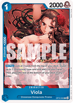Viola (OP15-040) - Adventure on Kami’s Island (Rare) [OP15-040] - Cards Beyond