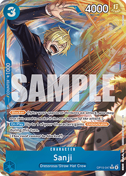 Sanji (OP15-047) (V.2) - Adventure on Kami’s Island (Alternate Art) [OP15-047] - Cards Beyond