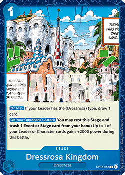 Dressrosa Kingdom (OP15-057) - Adventure on Kami’s Island (Common) [OP15-057] - Cards Beyond