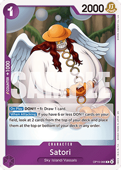Satori (OP15-066) - Adventure on Kami’s Island (Rare) [OP15-066] - Cards Beyond