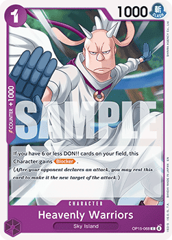 Heavenly Warriors (OP15-068) - Adventure on Kami’s Island (Common) [OP15-068] - Cards Beyond