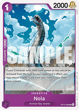 Nola (OP15-069) - Adventure on Kami’s Island (Uncommon) [OP15-069] - Cards Beyond