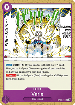 Varie (OP15-074) - Adventure on Kami’s Island (Uncommon) [OP15-074] - Cards Beyond