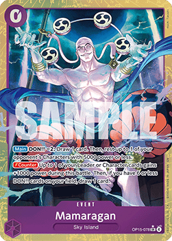 Mamaragan (OP15-078) (V.2) - Adventure on Kami’s Island (Alternate Art) [OP15-078] - Cards Beyond
