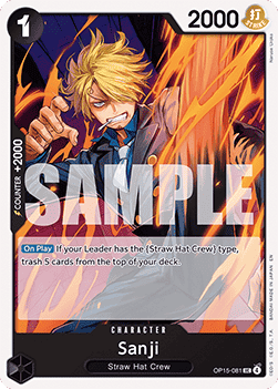 Sanji (OP15-081) - Adventure on Kami’s Island (Uncommon) [OP15-081] - Cards Beyond