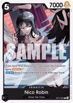 Nico Robin (OP15-087) - Adventure on Kami’s Island (Common) [OP15-087] - Cards Beyond