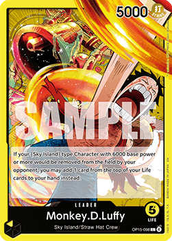Monkey.D.Luffy (OP15-098) (V.1) - Adventure on Kami’s Island (Leader) [OP15-098] - Cards Beyond