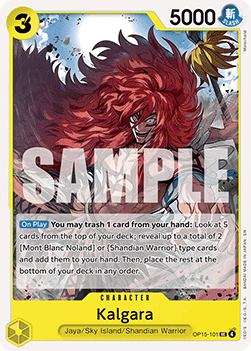Kalgara (OP15-101) - Adventure on Kami’s Island (Uncommon) [OP15-101] - Cards Beyond