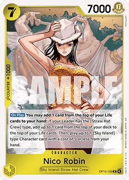 Nico Robin (OP15-109) (V.1) - Adventure on Kami’s Island (Rare) [OP15-109] - Cards Beyond