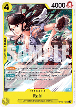 Raki (OP15-112) - Adventure on Kami’s Island (Common) [OP15-112] - Cards Beyond