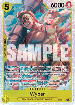 Wyper (OP15-114) (V.1) - Adventure on Kami’s Island (Super Rare) [OP15-114] - Cards Beyond