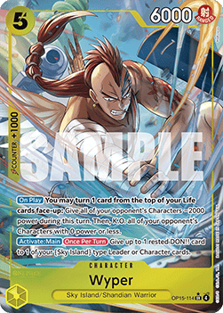 Wyper (OP15-114) (V.2) - Adventure on Kami’s Island (Alternate Art) [OP15-114] - Cards Beyond