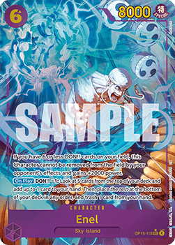 Enel (OP15-118) (V.2) - Adventure on Kami’s Island (Alternate Art) [OP15-118] - Cards Beyond