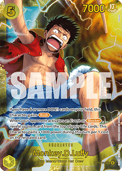 Monkey.D.Luffy (OP15-119) (V.1) - Adventure on Kami’s Island (Secret Rare) [OP15-119] - Cards Beyond