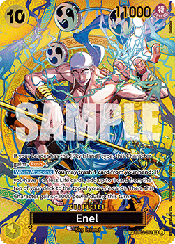 Enel (EB02-052) - Adventure on Kami’s Island (Special Rare) [OP15-EB02-052] - Cards Beyond