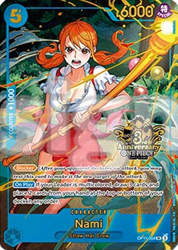 Nami (OP11-054) - Unnumbered Promos (Super Rare) [UP-OP11-054] - Cards Beyond