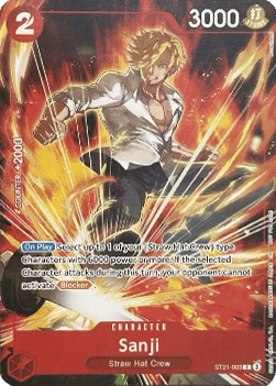 Sanji (ST21-003) (V.1) - Unnumbered Promos (Common) [UP-ST21-003] - Cards Beyond