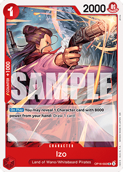 Izo (OP16-002) - The Time of Battle (Uncommon) [OP16-002] - Cards Beyond