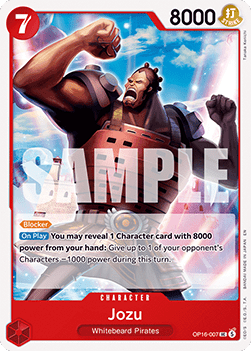 Jozu (OP16-007) - The Time of Battle (Uncommon) [OP16-007] - Cards Beyond