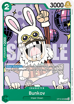 Bunkov (OP16-025) - The Time of Battle (Uncommon) [OP16-025] - Cards Beyond