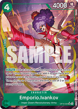 Emporio.Ivankov (OP16-026) (V.2) - The Time of Battle (Alternate Art) [OP16-026] - Cards Beyond