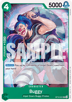Buggy (OP16-031) - The Time of Battle (Uncommon) [OP16-031] - Cards Beyond