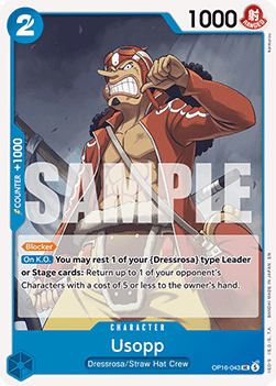 Usopp (OP16-043) - The Time of Battle (Uncommon) [OP16-043] - Cards Beyond