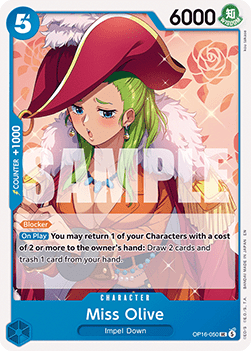 Miss Olive (OP16-050) - The Time of Battle (Uncommon) [OP16-050] - Cards Beyond