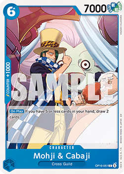Mohji & Cabaji (OP16-051) - The Time of Battle (Common) [OP16-051] - Cards Beyond