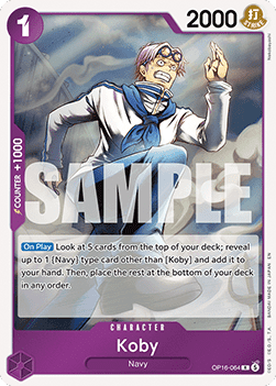 Koby (OP16-064) (V.1) - The Time of Battle (Rare) [OP16-064] - Cards Beyond