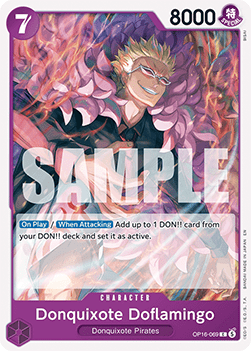 Donquixote Doflamingo (OP16-069) - The Time of Battle (Common) [OP16-069] - Cards Beyond