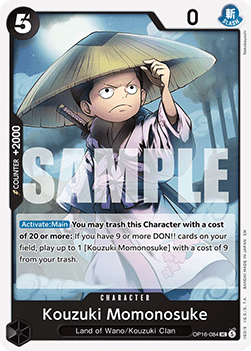 Kouzuki Momonosuke (OP16-084) - The Time of Battle (Uncommon) [OP16-084] - Cards Beyond