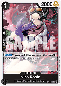 Nico Robin (OP16-092) - The Time of Battle (Uncommon) [OP16-092] - Cards Beyond