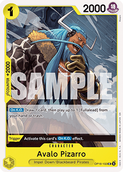 Avalo Pizarro (OP16-102) - The Time of Battle (Uncommon) [OP16-102] - Cards Beyond