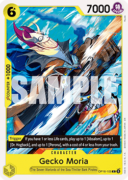 Gecko Moria (OP16-105) - The Time of Battle (Common) [OP16-105] - Cards Beyond