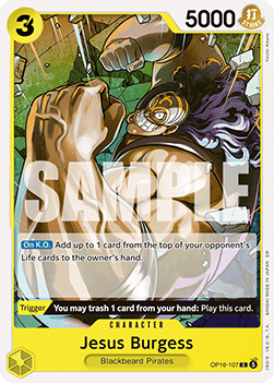 Jesus Burgess (OP16-107) - The Time of Battle (Common) [OP16-107] - Cards Beyond