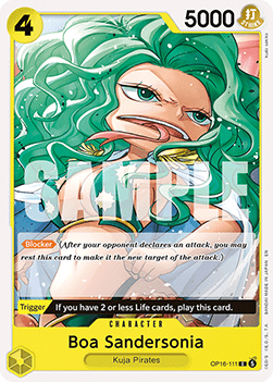 Boa Sandersonia (OP16-111) - The Time of Battle (Common) [OP16-111] - Cards Beyond