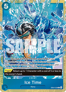 Ice Time (EB04-028) - Premium Bandai Products (Rare) [PB-XX-EB04-028] - Cards Beyond