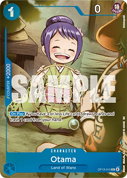 Otama (OP13-043) (V.1) - Premium Bandai Products (Rare) [PB-XX-OP13-043] - Cards Beyond