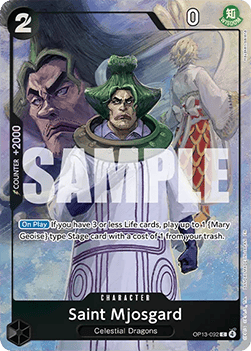 Saint Mjosgard (OP13-092) (V.1) - Premium Bandai Products (Common) [PB-XX-OP13-092] - Cards Beyond