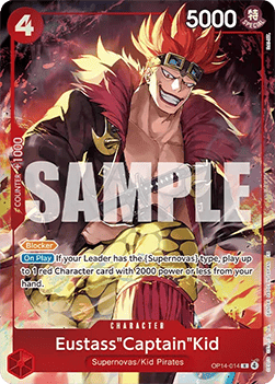 Eustass"Captain"Kid (OP14-014) (V.1) - Premium Bandai Products (Rare) [PB-XX-OP14-014] - Cards Beyond