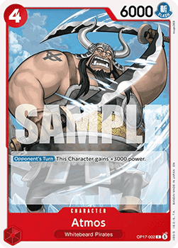 Atmos (OP17-002) - The World’s Strongest Warriors (Common) [OP17-002] - Cards Beyond