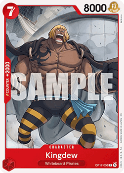 Kingdew (OP17-006) (V.1) - The World’s Strongest Warriors (Common) [OP17-006] - Cards Beyond