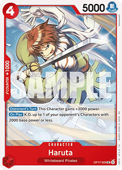 Haruta (OP17-009) - The World’s Strongest Warriors (Uncommon) [OP17-009] - Cards Beyond