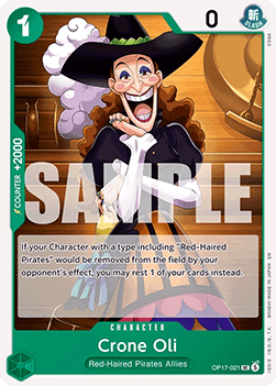 Crone Oli (OP17-021) - The World’s Strongest Warriors (Uncommon) [OP17-021] - Cards Beyond