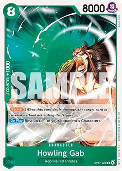 Howling Gab (OP17-024) - The World’s Strongest Warriors (Common) [OP17-024] - Cards Beyond