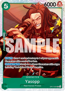 Yasopp (OP17-031) (V.1) - The World’s Strongest Warriors (Super Rare) [OP17-031] - Cards Beyond